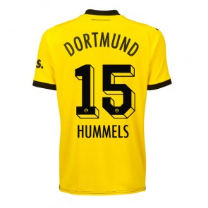 Borussia Dortmund Mats Hummels #15 Hjemmebanetrøje Dame 2023-24 Kort ærmer